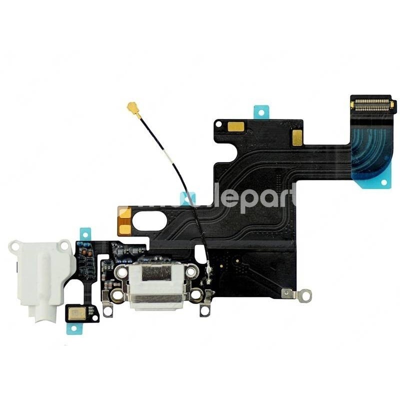 Charging Connector White Flat Cable iPhone 6