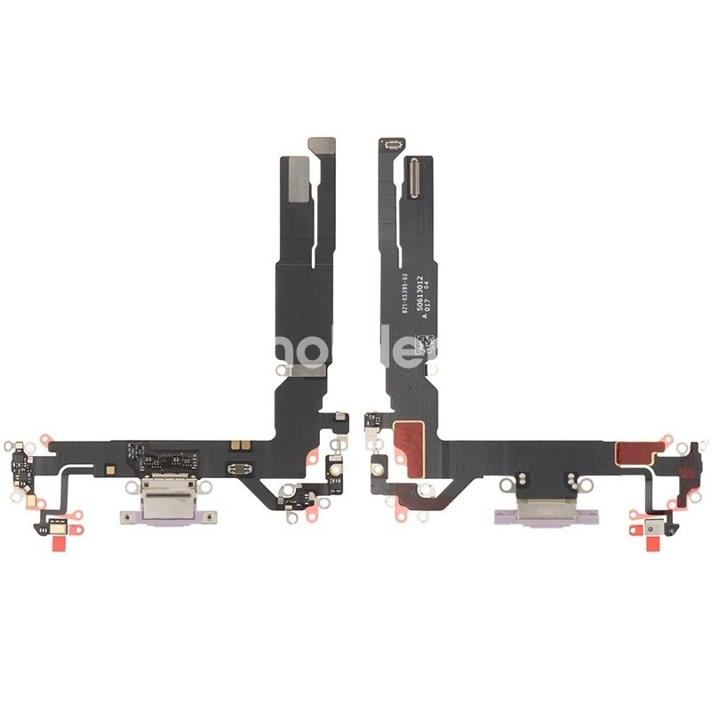 Charging Connector Flex Cable Lavender iPhone 17 (PULLED)