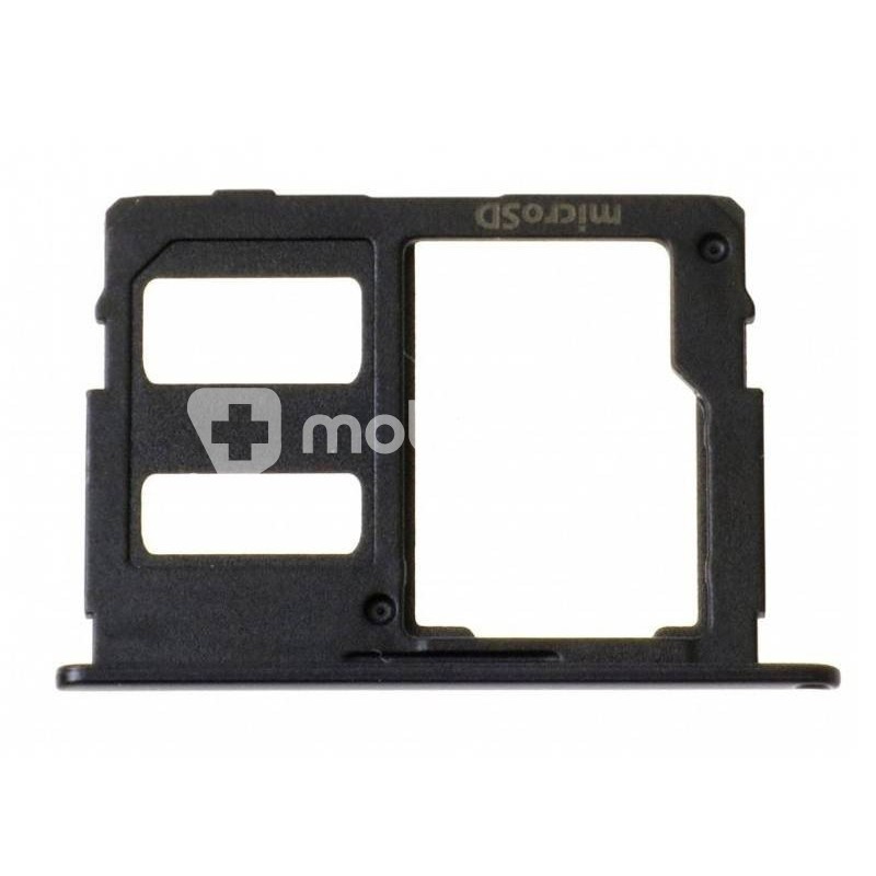 Holder Dual Sim card/SD Card Black SM-J530