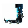 Charging Connector Black Flat Cable iPhone 8