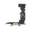 Charging Connector Gold Flat Cable iPhone 8 Plus