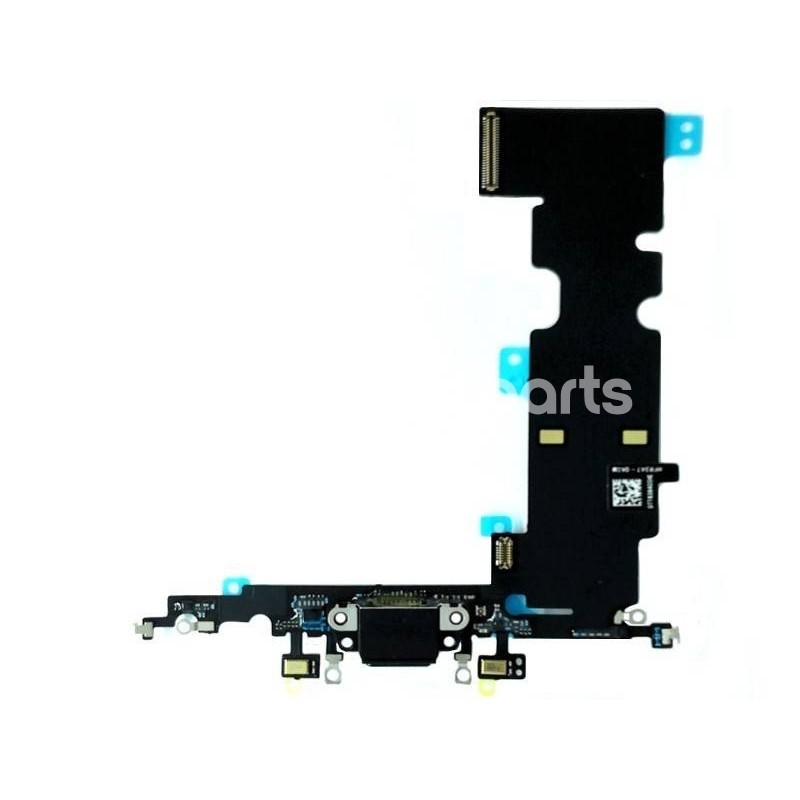 Charging Connector Black Flat Cable iPhone 8 Plus