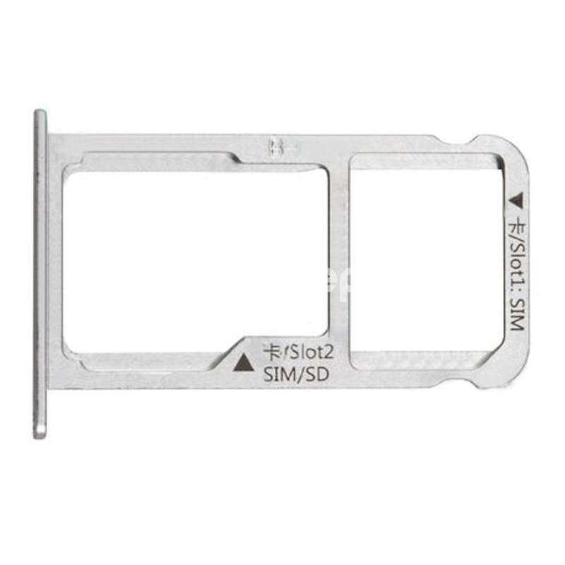 Sim Card Holder + Micro SD Silver Huawei Mate 9