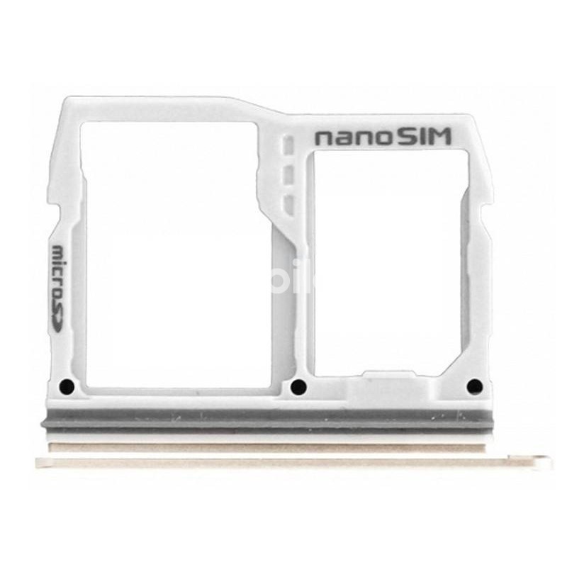 Sim Card Holder + Micro SD Gold LG G6 H870