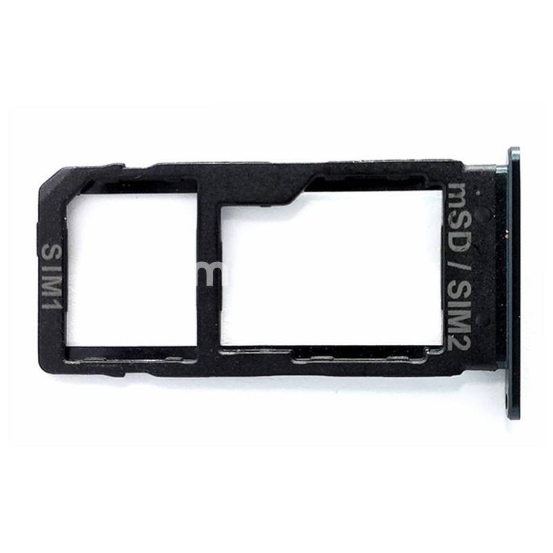 Sim Card/SD Card Holder Black HTC U Play