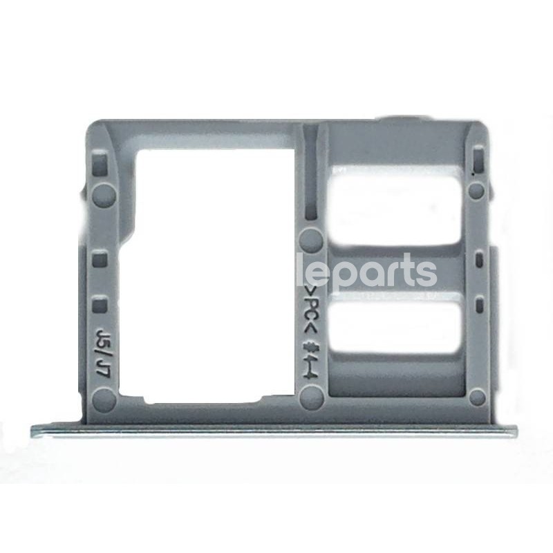 Holder Dual Sim card/SD Card Silver-Blue SM-J530