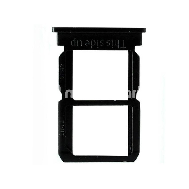 Dual SIM Card Tray Black OnePlus 5 - 5T