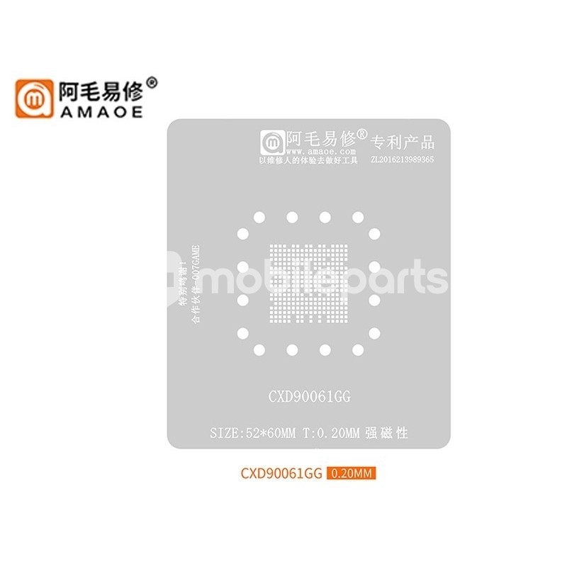 Amaoe 0.20MM CXD90061GG BGA Stencil PS5