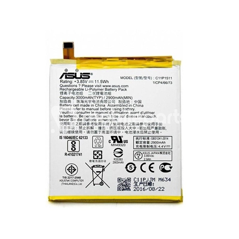 Batteria C11P1603 3480 mAh ZenFone 3 Deluxe ZS552KL Z016S No Logo