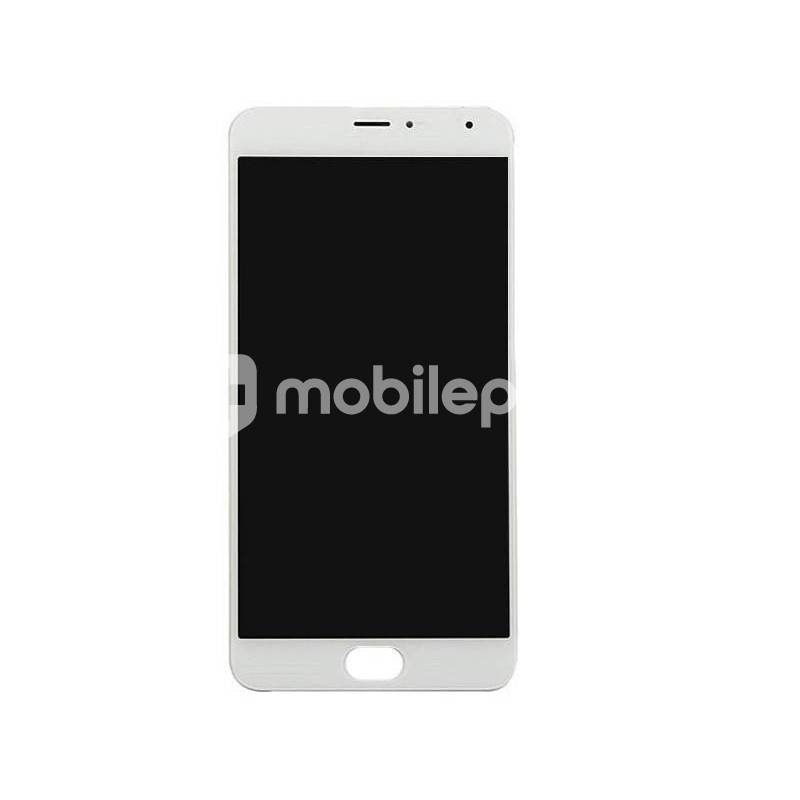Lcd Touch Screen White Meizu Metal