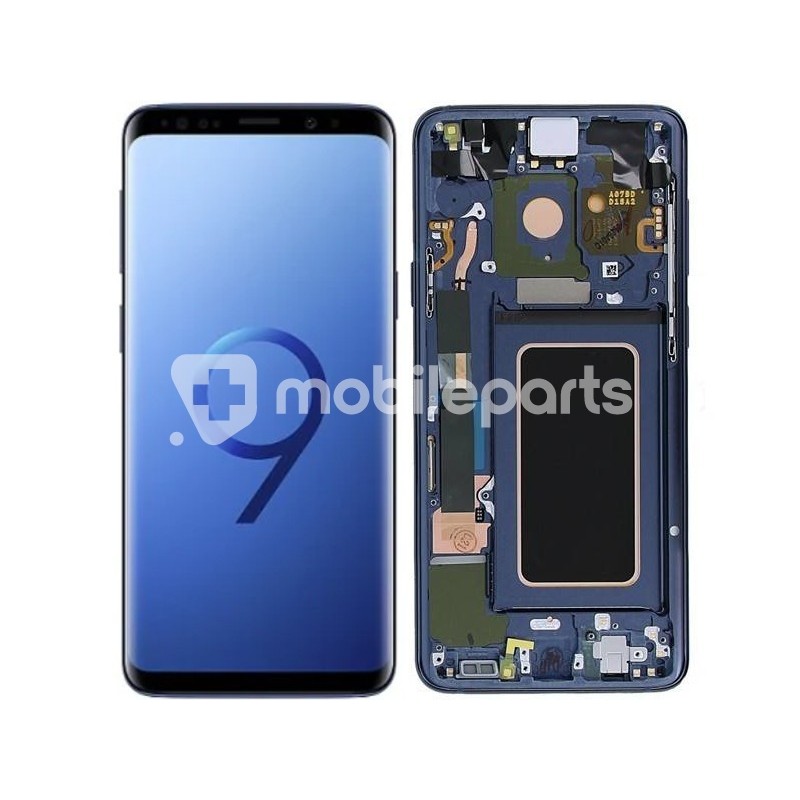 Display Touch + Frame Blue Samsung SM-G965 S9 Plus Ori