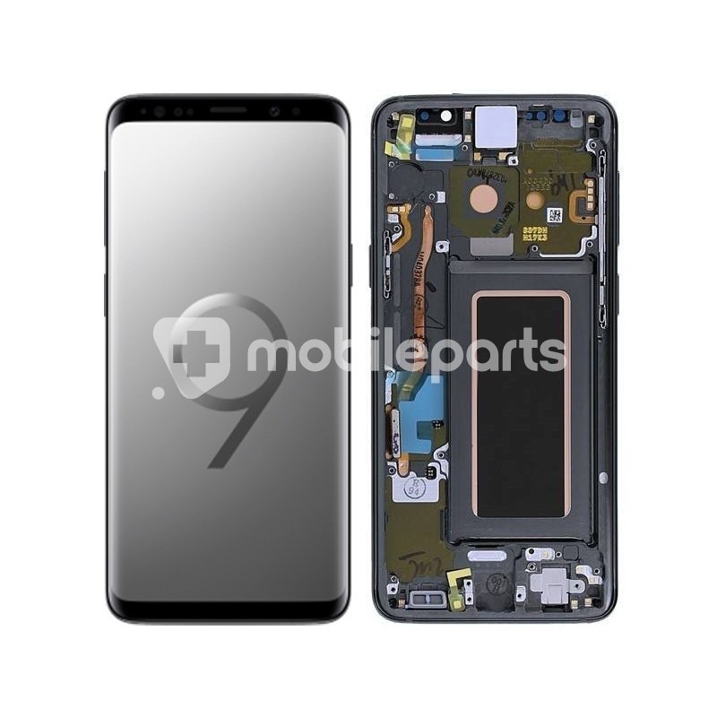 Display Touch + Frame Gray Samsung SM-G960 S9 Ori