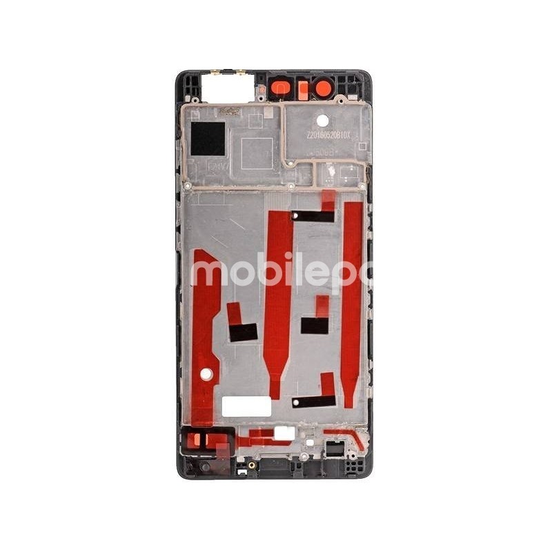 Front Housing Lcd Black Huawei P9