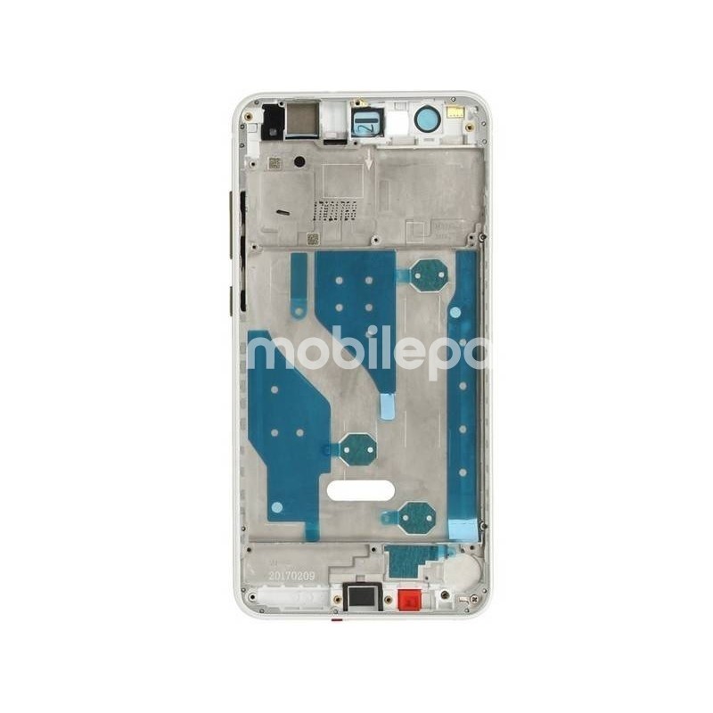 Front Cover Lcd White Huawei P10 Lite