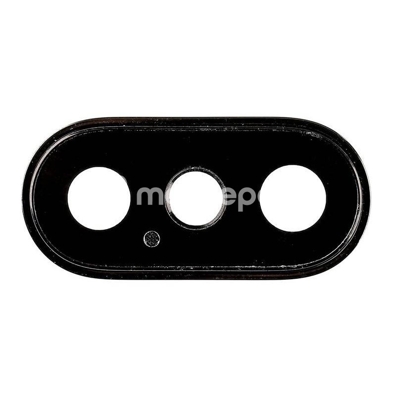 Rear Camera Holder With Lens Black iPhone X