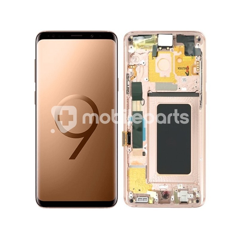 Display Touch + Frame Gold Samsung SM-G965 S9+ Ori