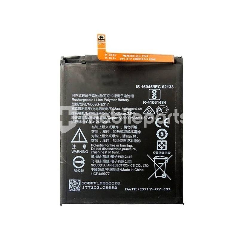 Battery HE316 3000mAh Nokia 6 No Logo