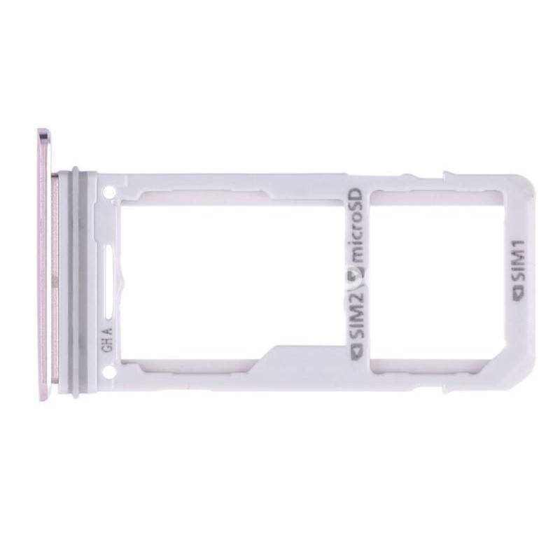 Holder Dual Sim card/SD Card Pink Samsung SM-G950F S8