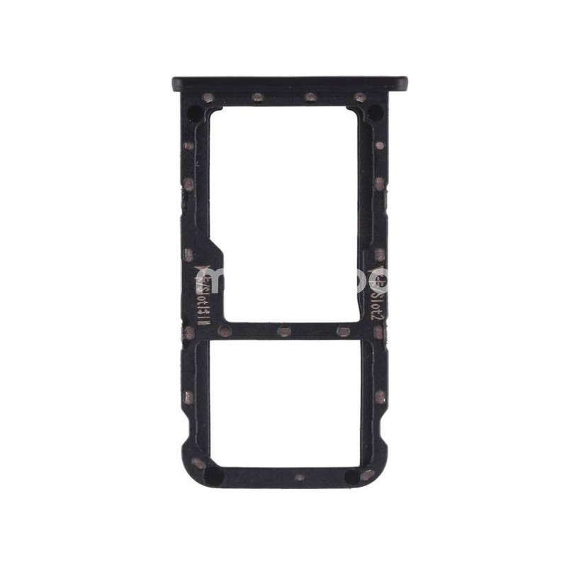 Sim Card Tray + Micro SD Tray Black Huawei Mate 10 Lite