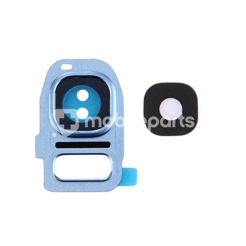 Camera Lens + Frame Samsung SM-G935 S7 Edge Vers. Blue