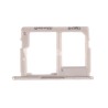 Holder Dual Sim card/SD Card Gold Samsung SM-G570F J5 Prime