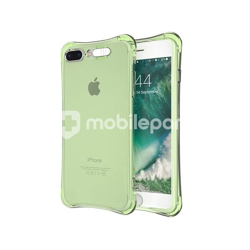 Silicone Case Green LED Lighting for iPhone 7 PLus - 8 Plus