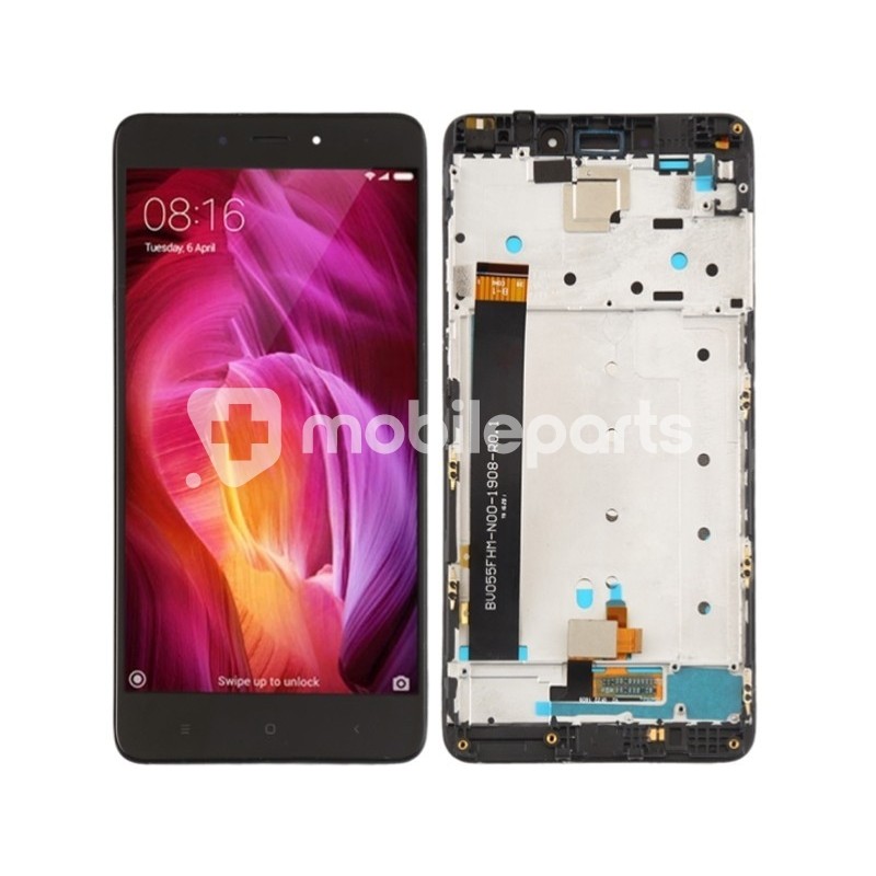 Display Touch + Frame Black Xiaomi Redmi Note 4 (IPS)