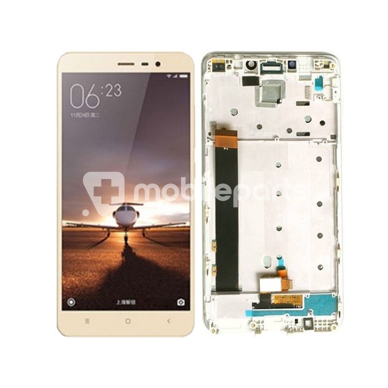 Display Touch + Frame Gold Xiaomi Redmi Note 4