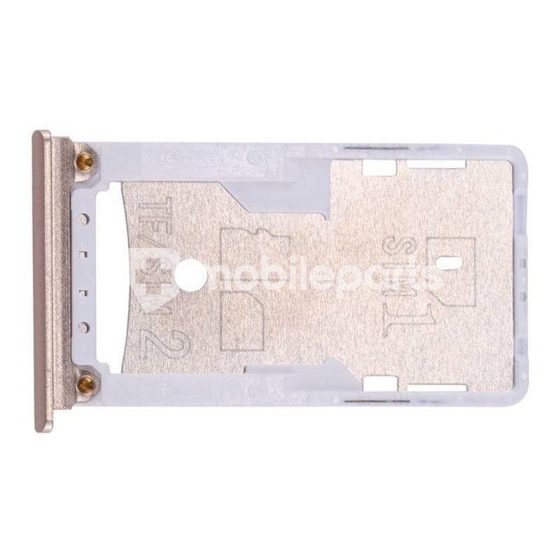 Dual Sim + Micro SD Tray Gold Xiaomi Mi Max 2
