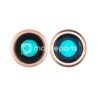 Rear Camera Lens + Frame Gold iPhone 8 - SE 2020 - SE 2022