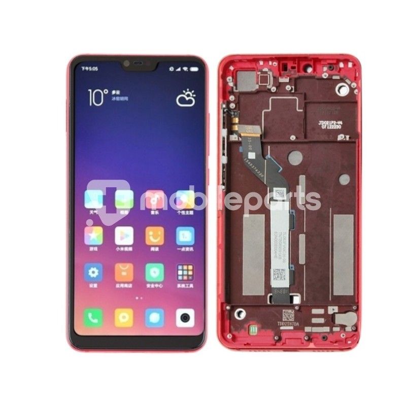 Display Touch + Frame Red Xiaomi Mi8 Lite (IPS)