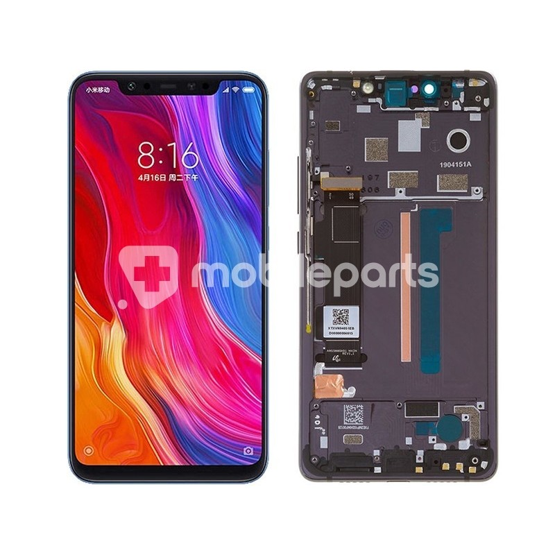 Display Touch + Frame Black Xiaomi Mi8 SE (Pulled)