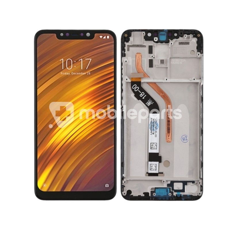 Display Touch + Frame Black Xiaomi Pocophone F1 (IPS)