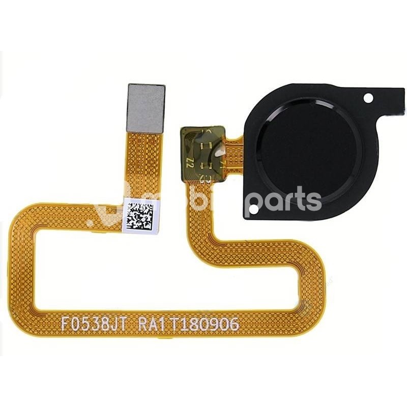 Fingerprint Black Flat Cable Huawei Y7 2018