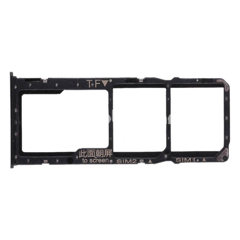 Sim Card + Micro SD Black Tray Huawei Y9 2018