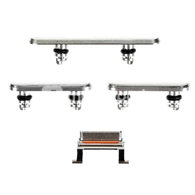 Side Keys Silver iPhone XS / XS Max