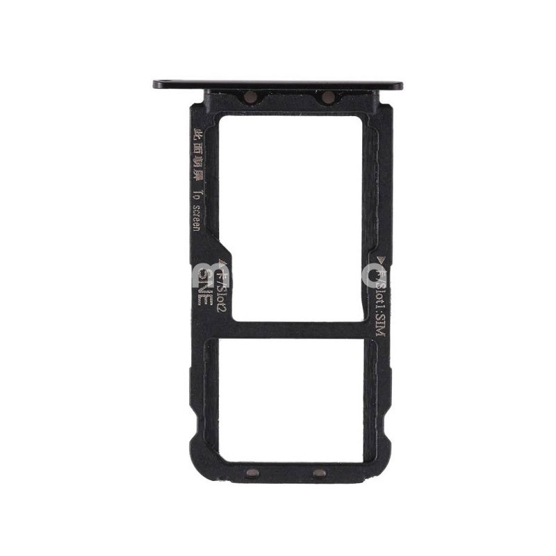 Sim Card + Micro SD Tray Black Huawei Mate 20 Lite