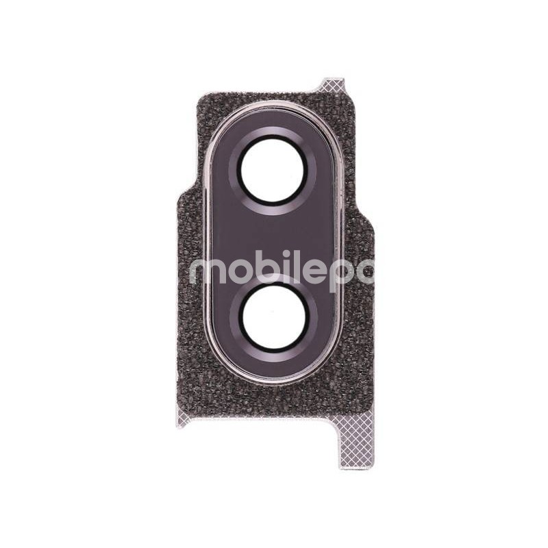 Camera Lens + Frame Silver Asus Zenfone 5 ZE620KL