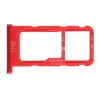 Sim Card + Micro SD Tray Red Huawei P Smart+ INE-LX1