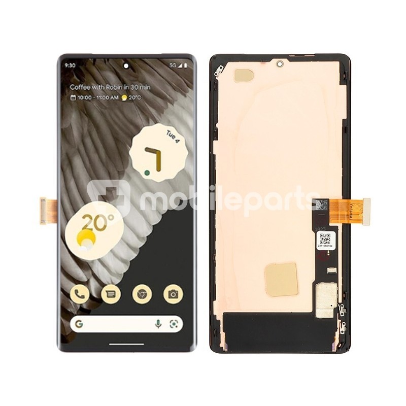 Display Touch + Frame Black Google Pixel 7 Pro (OLED)