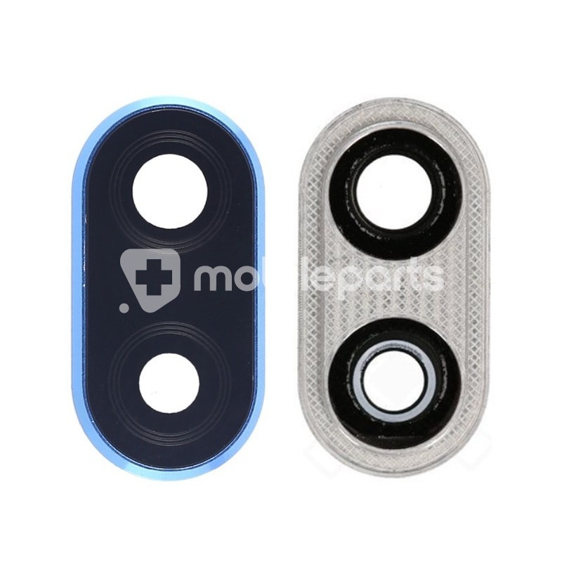 Rear Camera Lens + Frame Blue Huawei P20 Lite Ane-LX1