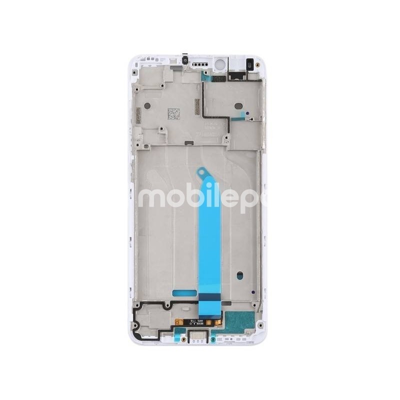 Middle Frame White Xiaomi Redmi 6