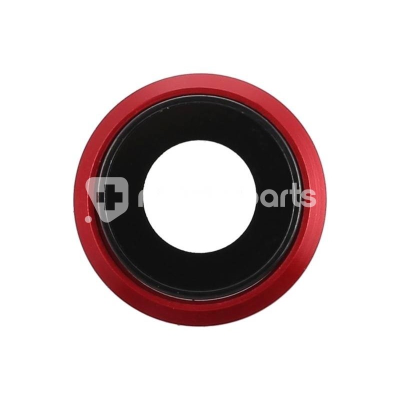 Camera Lens + Frame Red iPhone 8