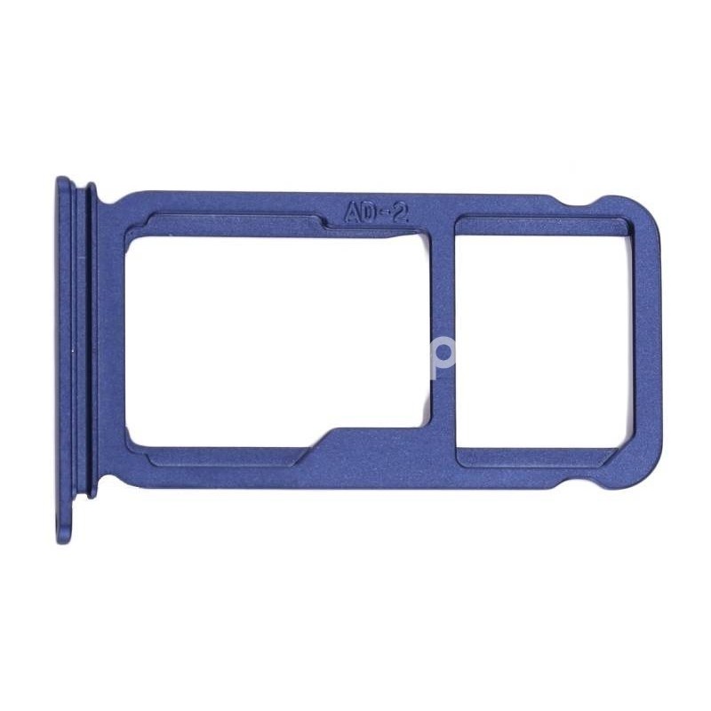 Sim Card + Micro SD Tray Blue Huawei P10 Plus