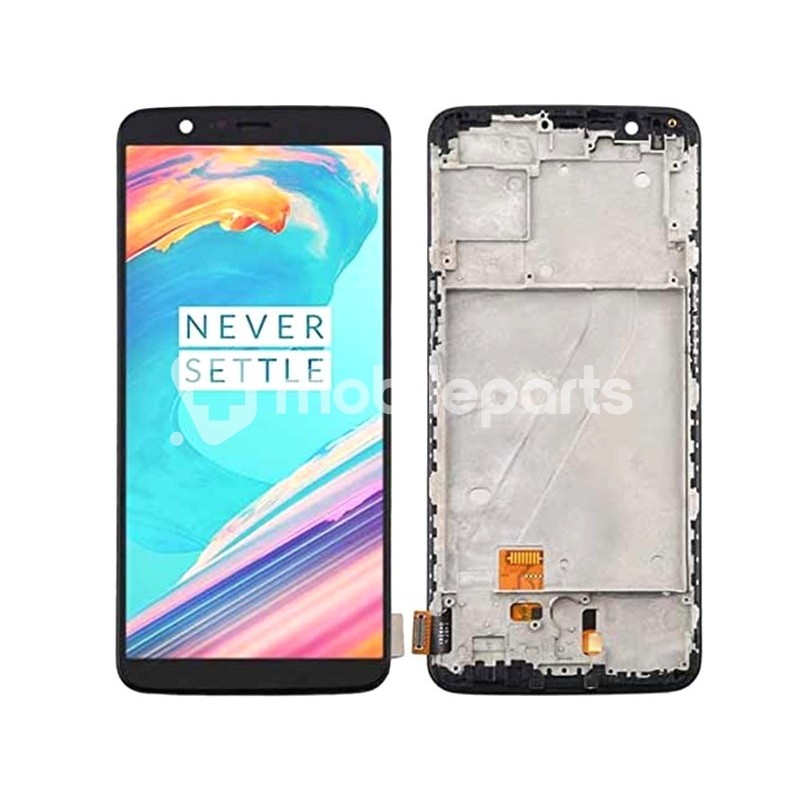 Display Touch + Frame Black OnePlus 5T (CG)