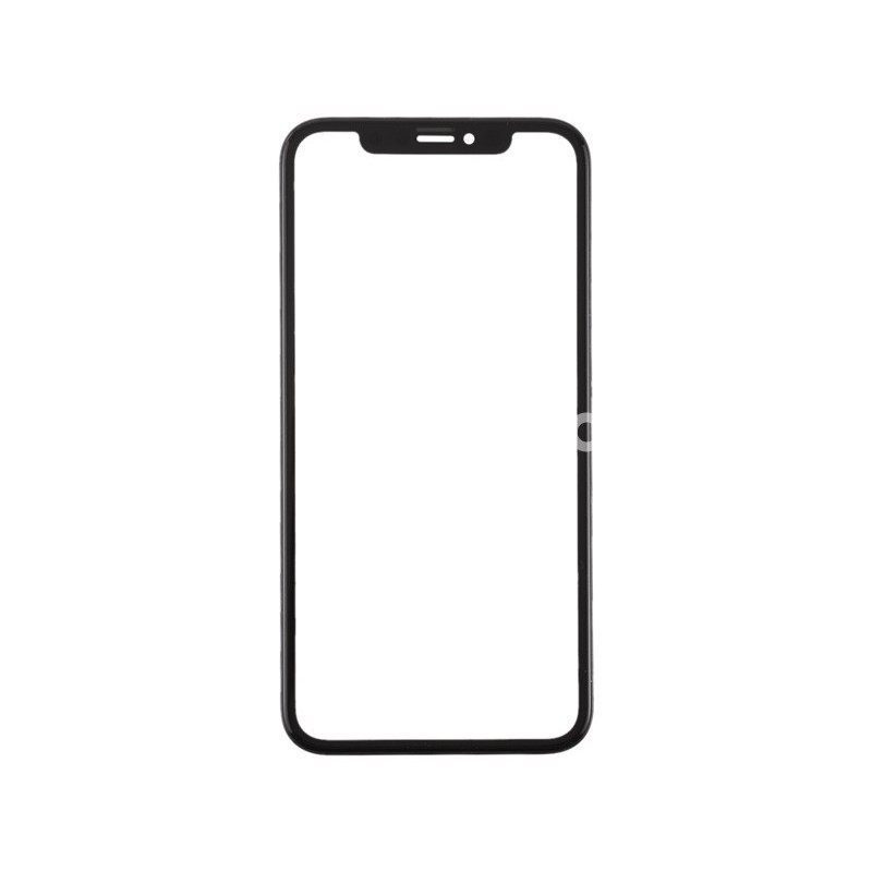 Glass Lens Black + Frame + Oca iPhone XR