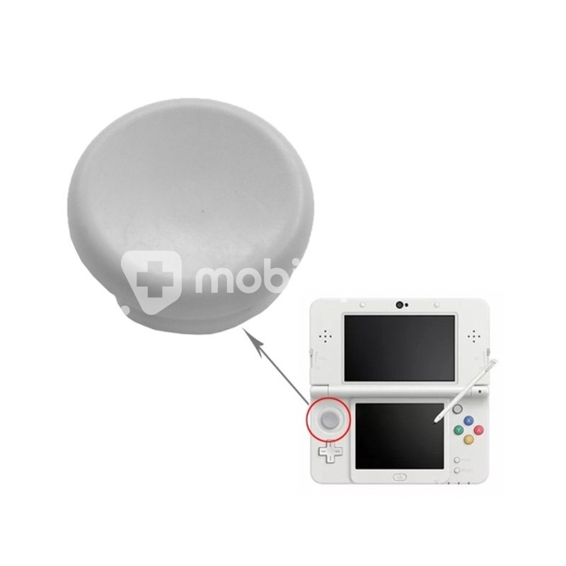Analog Controller Stick Cap 3D Joystick White Nintendo New 3DS