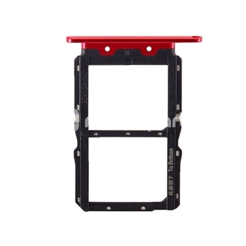 Sim Card + Micro SD Tray Red Honor View 20