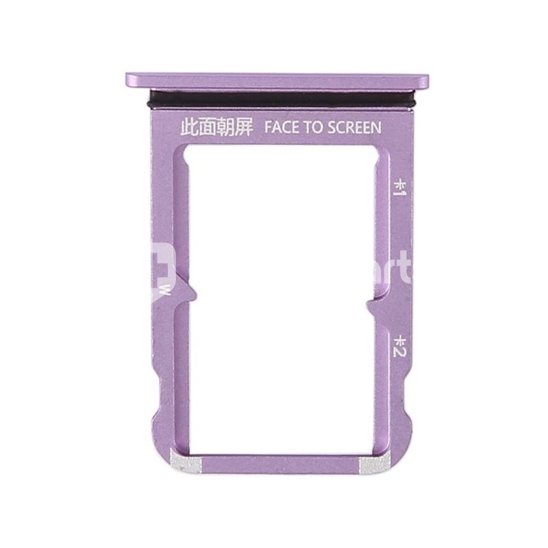 Sim Card + Micro SD Tray Purple Xiaomi Mi 9