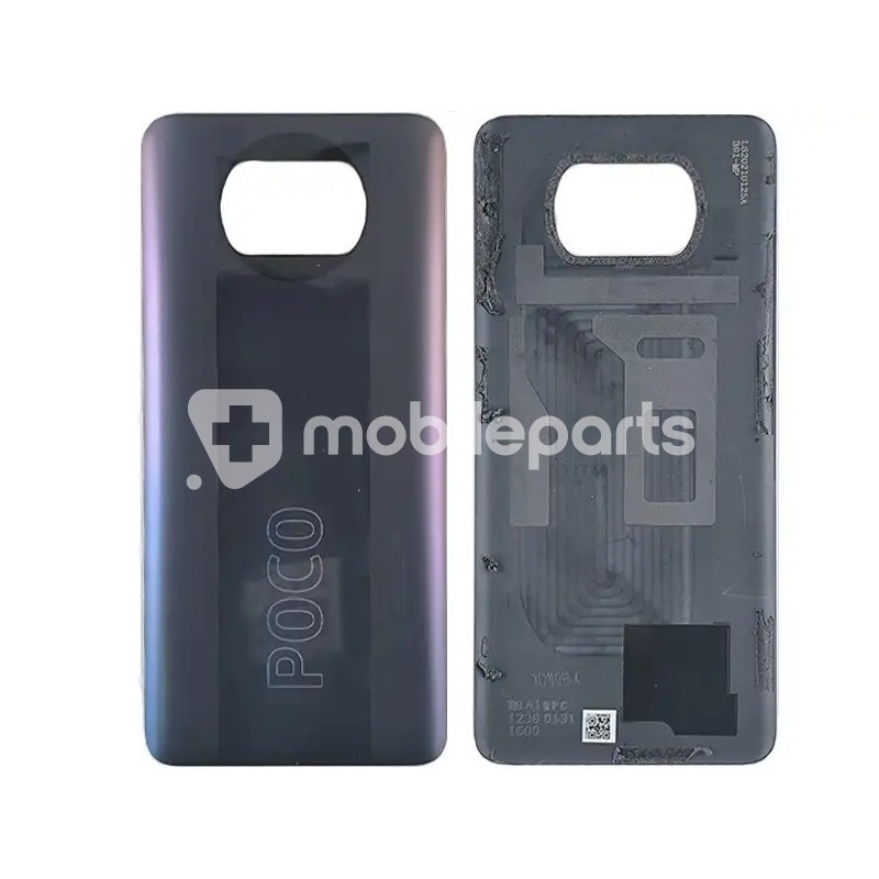 Rear Cover Phantom Black Xiaomi Poco X3 Pro (PULLED)